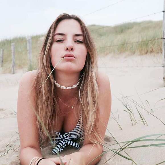 Shell Choker Necklace for Women Seashell Necklace Cowrie Shell Beaded Necklace - Picture 3 of 6